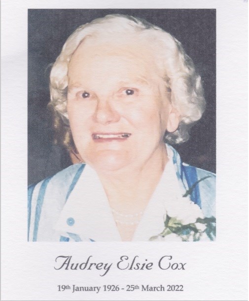 Audrey Elsie Cox